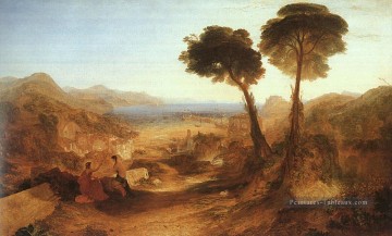  turner - La baie de Baiae avec Apollon et le Sibyl romantique Turner